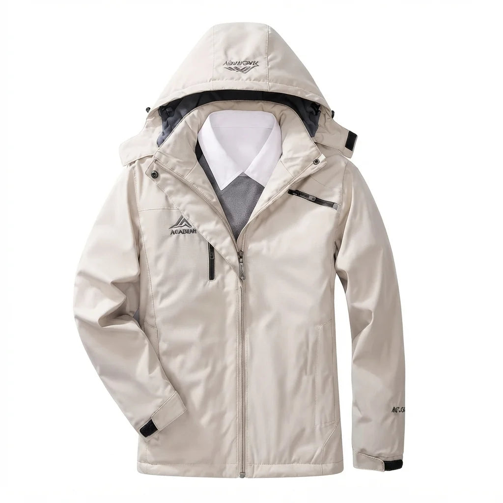 Emilia | Damen Wasserdichte Fleecegefütterte Winterjacke mit Kapuze 2