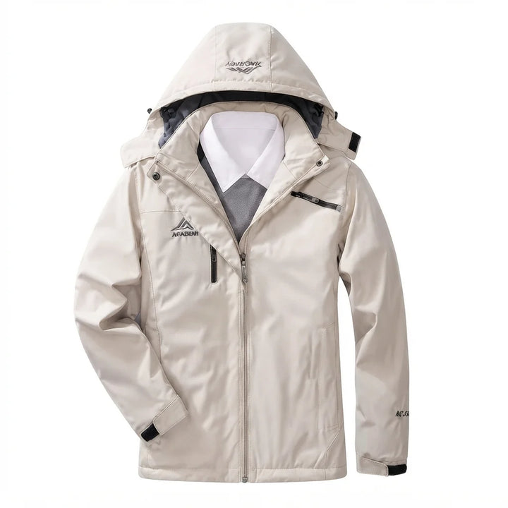 Emilia | Damen Wasserdichte Fleecegefütterte Winterjacke mit Kapuze 2