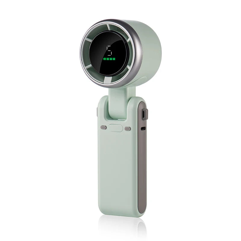 Faltbarer Handventilator mit Digitalanzeige 5