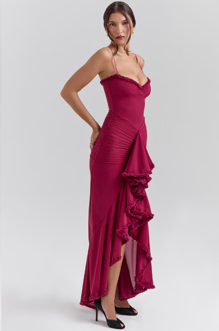 Fauna - Rüschen-Rüschenschwanz-Party-Kleid 6