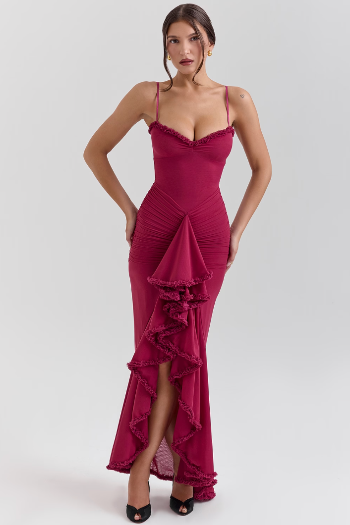 Fauna - Rüschen-Rüschenschwanz-Party-Kleid 7