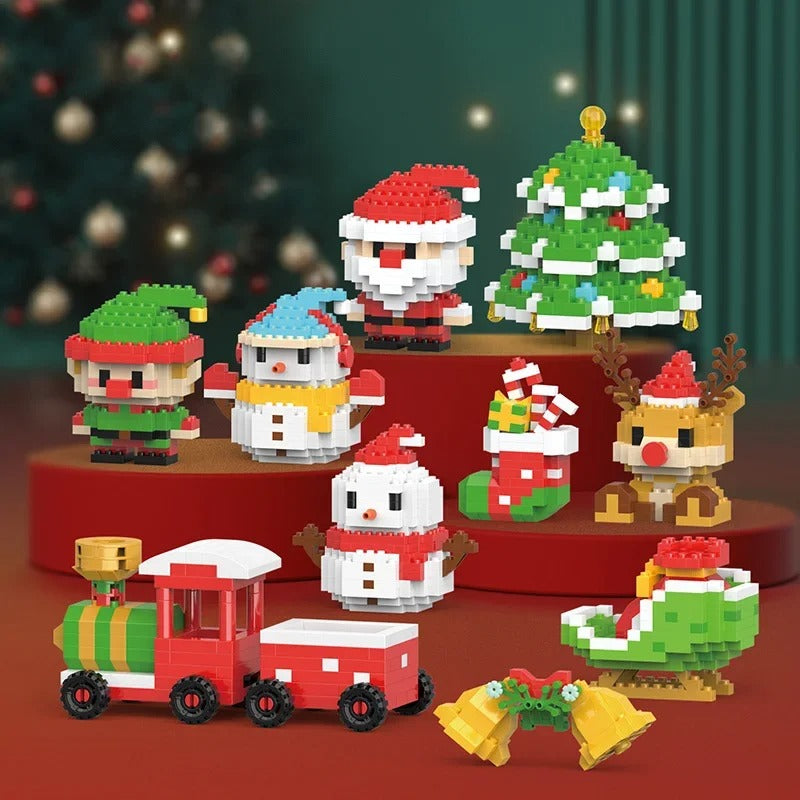 FestiveBlocks | Kreatives Bauspielzeug-Set für weihnachtlichen Familienspaß 2