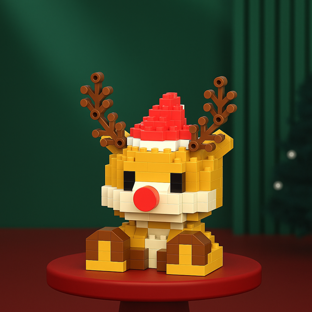 FestiveBlocks | Kreatives Bauspielzeug-Set für weihnachtlichen Familienspaß 9