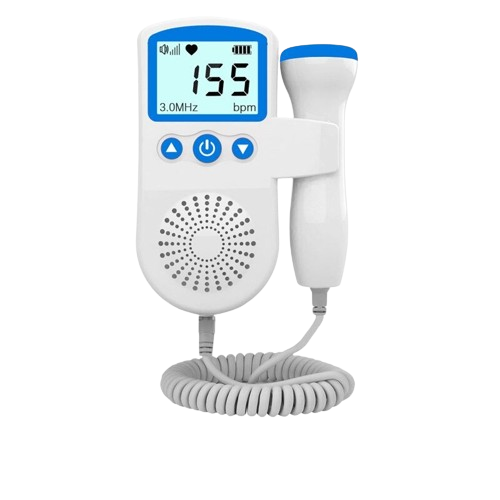 Fetal Doppler Herzfrequenz Monitor Home Schwangerschaft Baby Fetal Herzfrequenz Sound Detektor 2