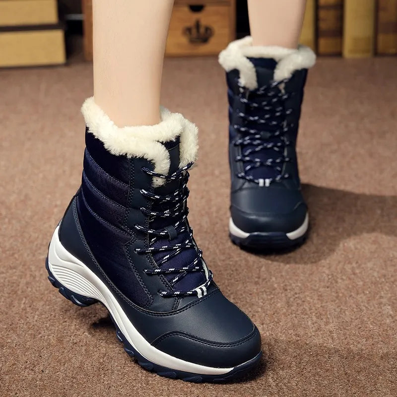 Fina Plateau Schneestiefel | Sportlich & Lässig 7