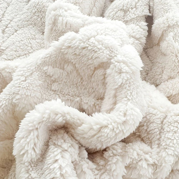 Französische Jacquard Fleece Decke für gemütliche Akzente 4