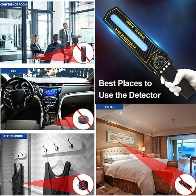 GPS Tracker Detector #2025 – Fortschrittlicher Bug Sweeper für versteckte Kameras & Tracker 2