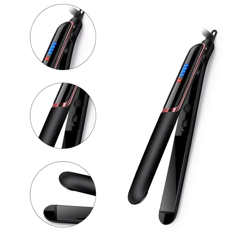 Glattpro - Ionisches flaches Eisen mit LCD -Display 4