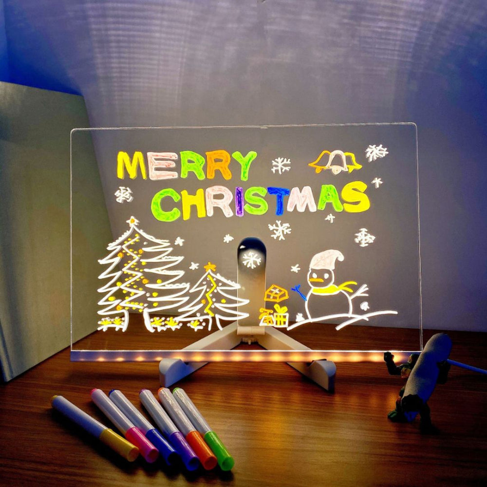GlowCraft | LED-Zeichentafel für Kinder – kreativer Ferien- und Lernspaß 2