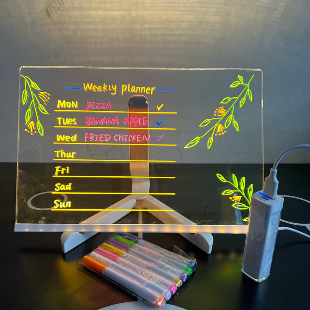 GlowCraft | LED-Zeichentafel für Kinder – kreativer Ferien- und Lernspaß 3