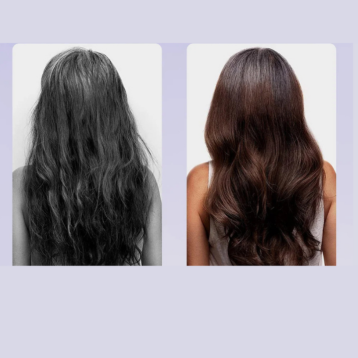 Glowspray Comb - Kopfmassaget mit Vibration und Haaröl Applikator 3