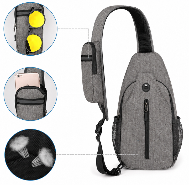 Daan | Umwandelbare Crossbody Sling Reisetasche