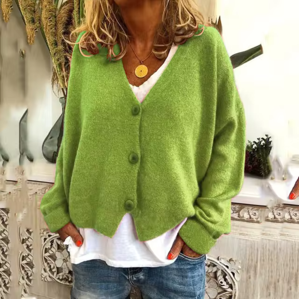 Lorna | Lässiger Lockerer Cardigan für Jeden Tag