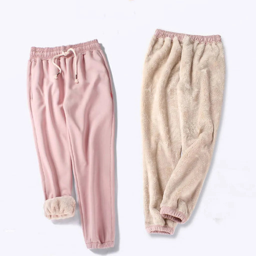 MARY | Damen dicke Fleece Winterleggings