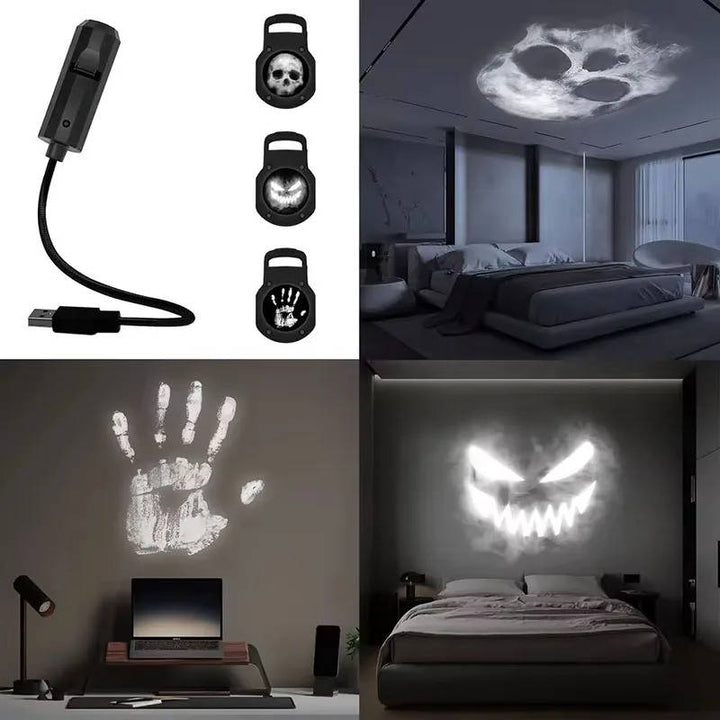Halloween-Lichtprojektor 0