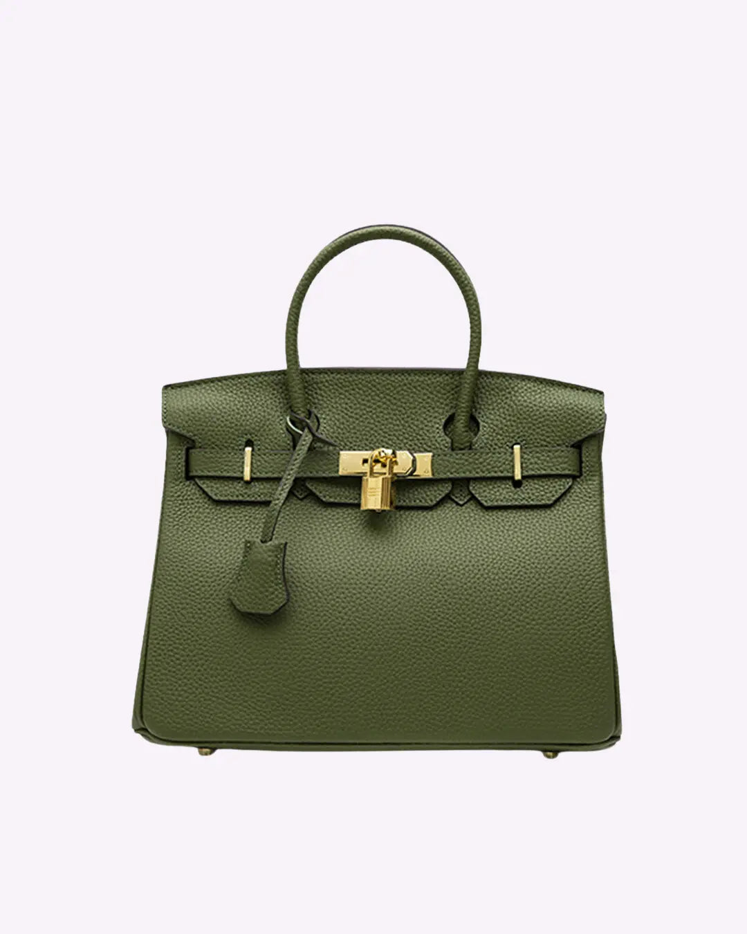 Handtasche Damen aus Leder – Elegante Handtasche für Damen mit geräumiger Organisation und klassischer Silhouette in Cognac 2