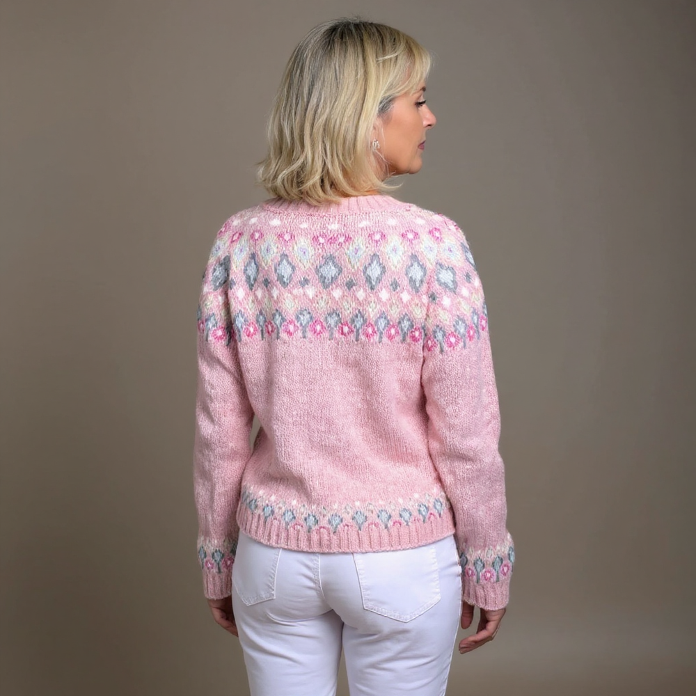Hasel | Pink Comfort Cardigan 1
