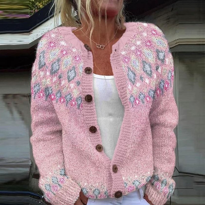 Hasel | Pink Comfort Cardigan 2
