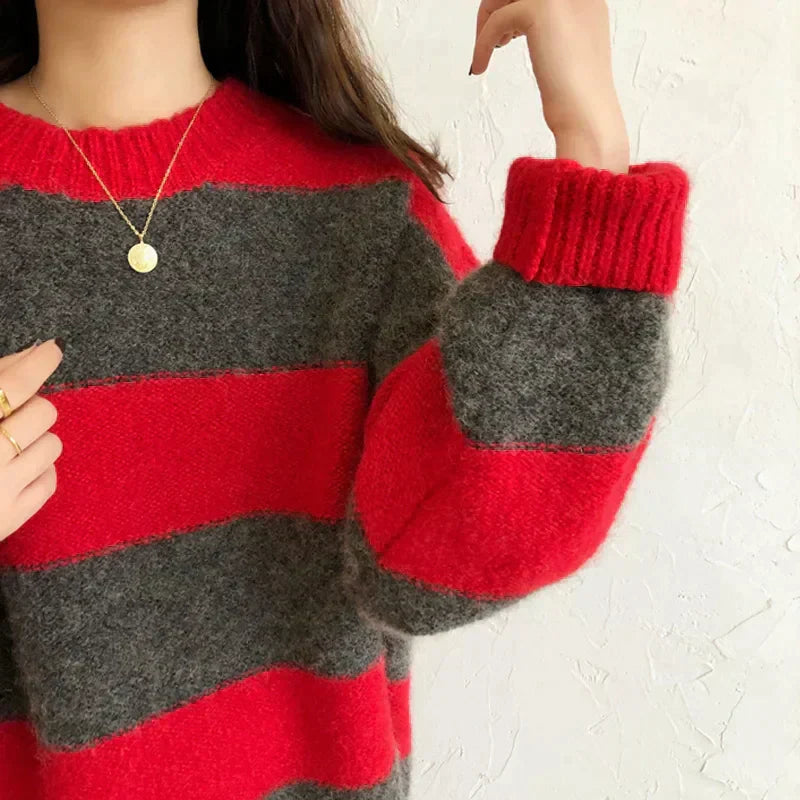 JANE | Oversized Winter Langarmshirt