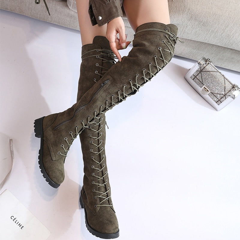 Heidi Kniestiefel | Sexy, cool und bequem zugleich 4