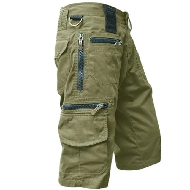 Herren Cargoshorts mit praktischem Design und mehreren Taschen für Outdoor-Aktivitäten 3