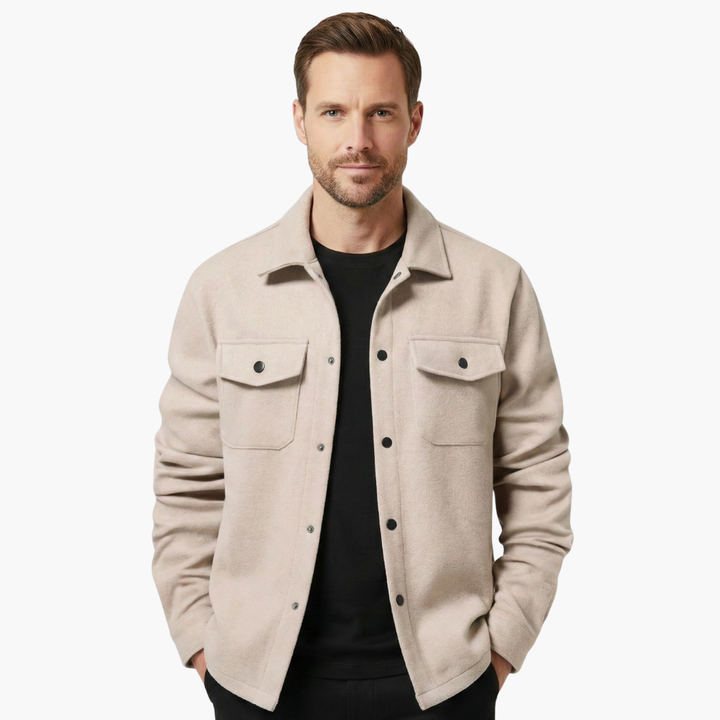 Herren Jacke Mit Klassischem Kragen Und Brusttaschen Für Lässige Looks – Modische Hemdjacke Für Jeden Anlass 6