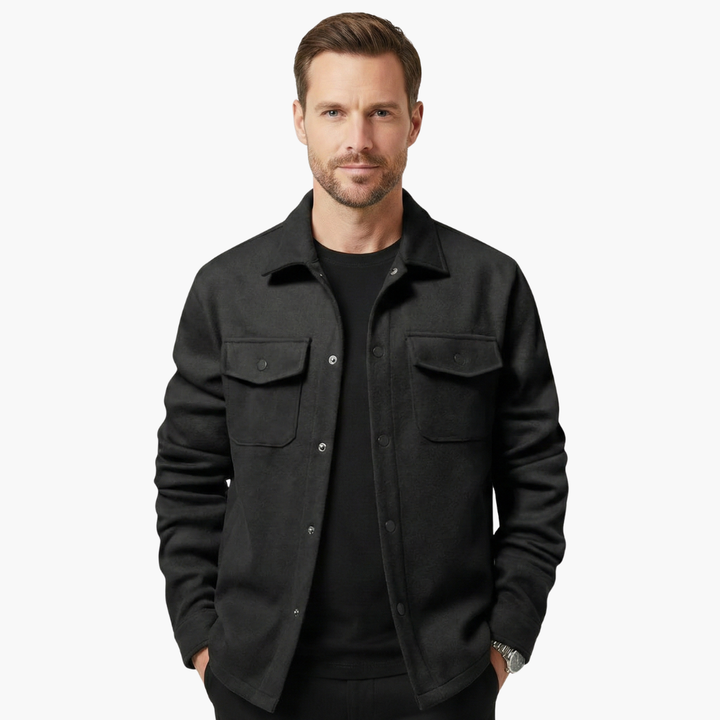 Herren Jacke Mit Klassischem Kragen Und Brusttaschen Für Lässige Looks – Modische Hemdjacke Für Jeden Anlass 8
