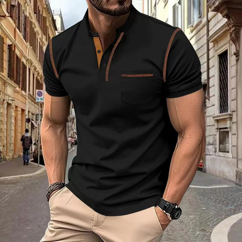 Herren Polo Shirt Sportlich-Elegant Mit Kontrastdetails – Poloshirt Für Herren Für Vielseitige Anlässe 0