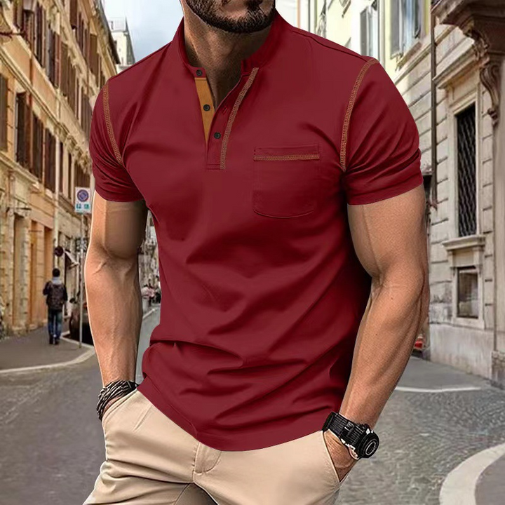 Herren Polo Shirt Sportlich-Elegant Mit Kontrastdetails – Poloshirt Für Herren Für Vielseitige Anlässe 2