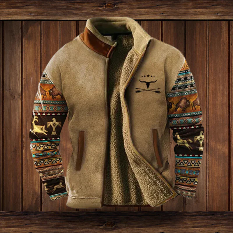 Herren Wintermantel | Warm & Strapazierfähig | Vintage Design | Outdoor Style 0
