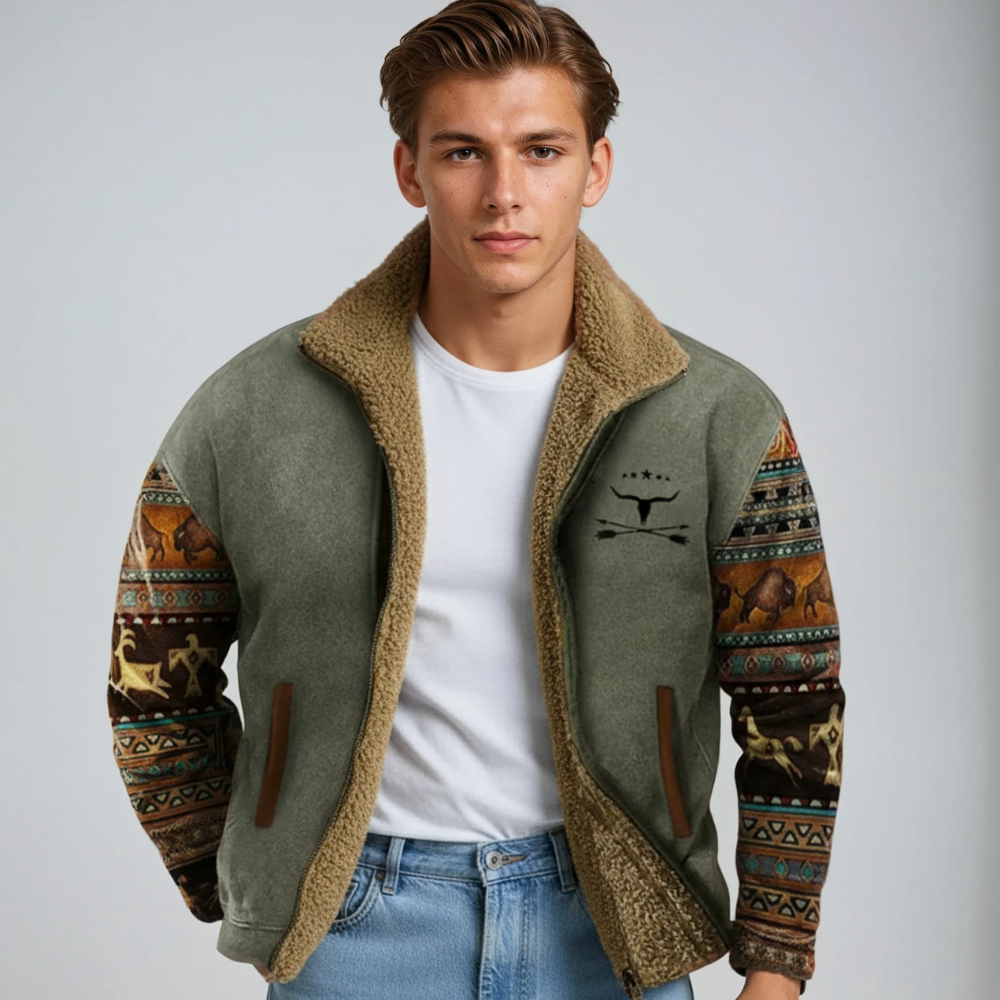 Herren Wintermantel | Warm & Strapazierfähig | Vintage Design | Outdoor Style 1