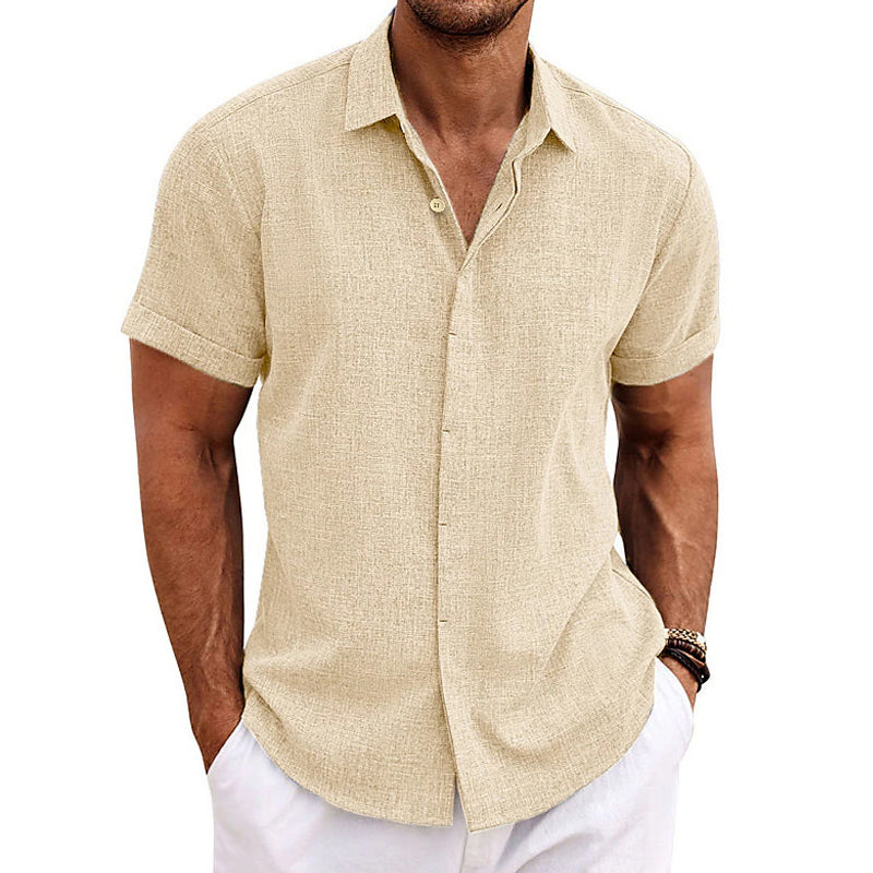 Herrenhemd – Leichtes, Atmungsaktives Hemd Für Herren, Ideal Für Sommer Tage, Lässiger Stil, Optimaler Komfort 3