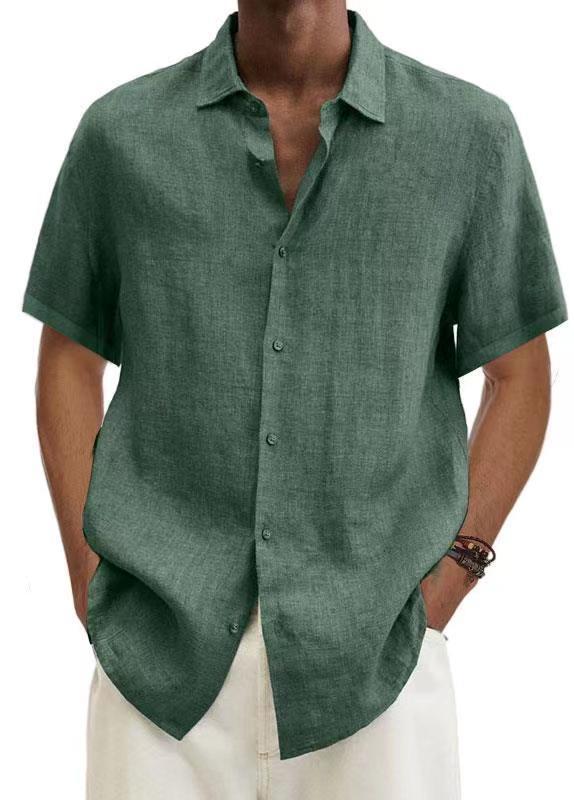 Herrenhemd – Leichtes, Atmungsaktives Hemd Für Herren, Ideal Für Sommer Tage, Lässiger Stil, Optimaler Komfort 4