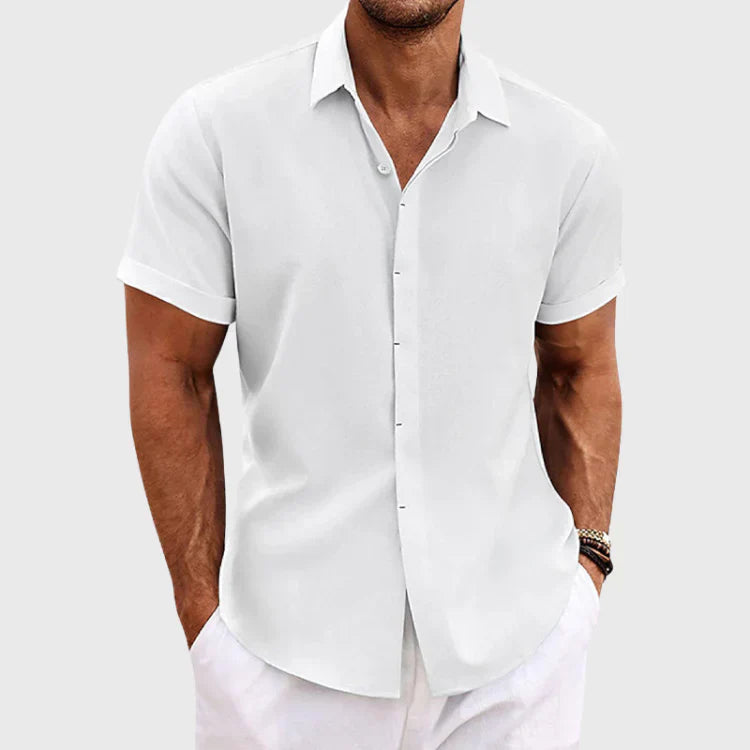 Herrenhemd – Leichtes, Atmungsaktives Hemd Für Herren, Ideal Für Sommer Tage, Lässiger Stil, Optimaler Komfort 6
