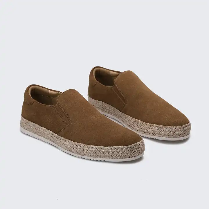 MIGUEL | Herren Wildleder-Slipper - Urbaner Komfort
