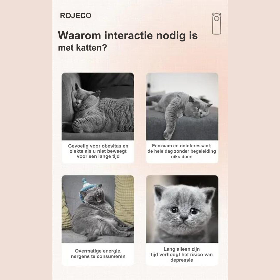 Interaktives Laser-Katzenspielzeug – LaserPaw 3
