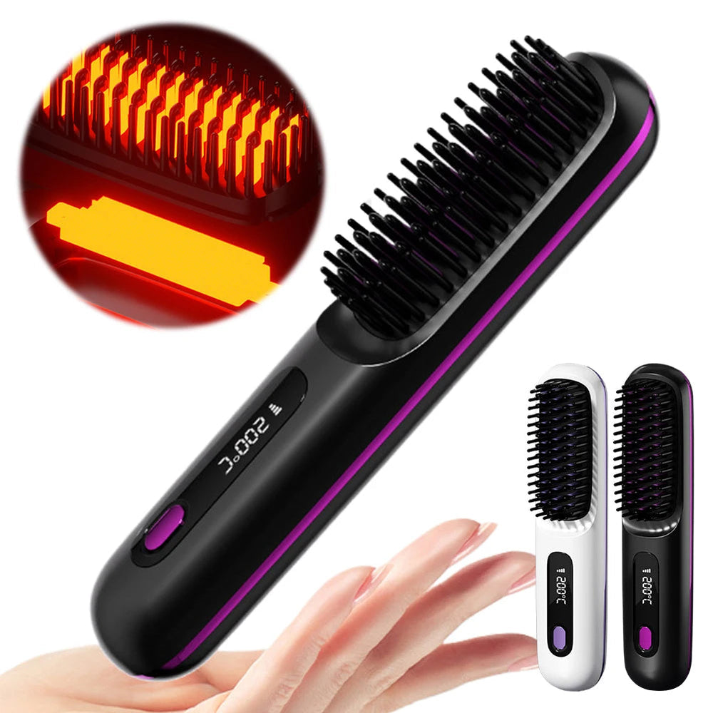 Ionglow - Schutzkamm für Keramik -Frisuren 1