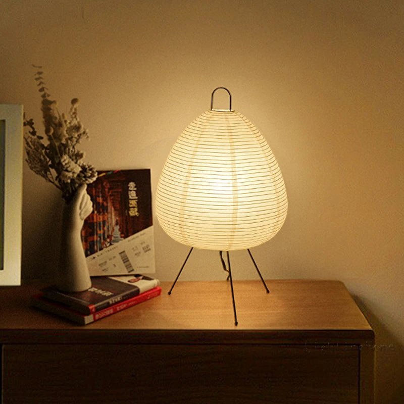 Japanische Lampe aus Reispapier - Rice paper lamp 1