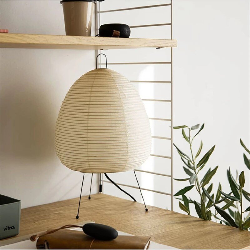 Japanische Lampe aus Reispapier - Rice paper lamp 5