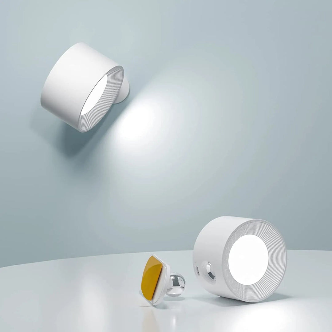 Kabellose Wandleuchte 360° Magnet 0
