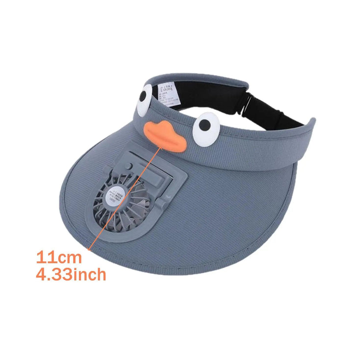 Kinder-Sonnenhut mit Kühlventilator 3