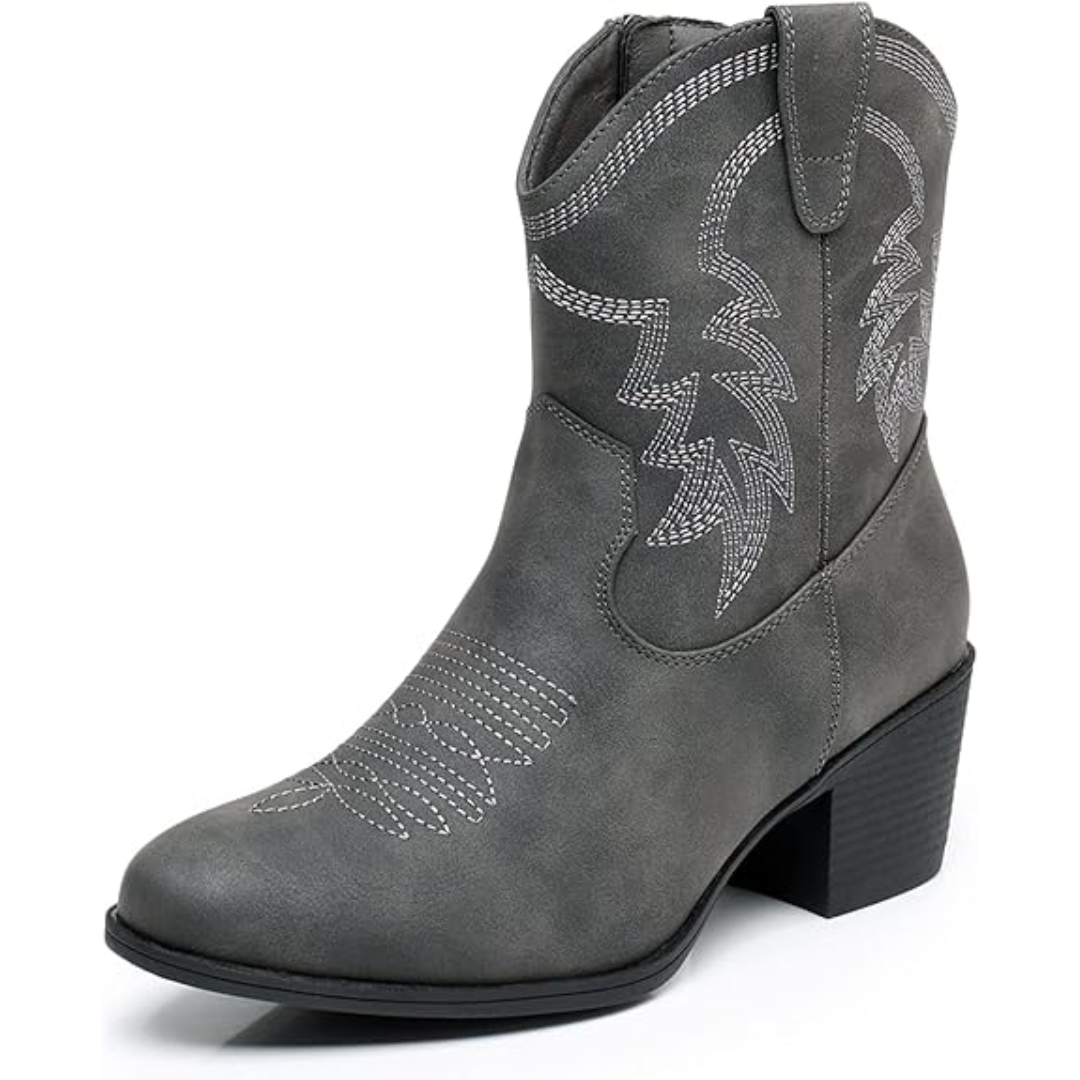 Klassische halbhohe Cowgirlstiefel - Tammy 5