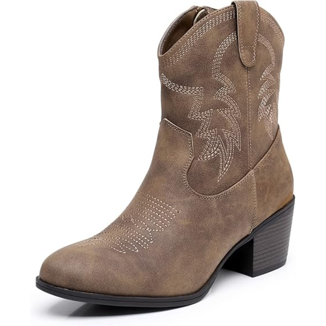 Klassische halbhohe Cowgirlstiefel - Tammy 6
