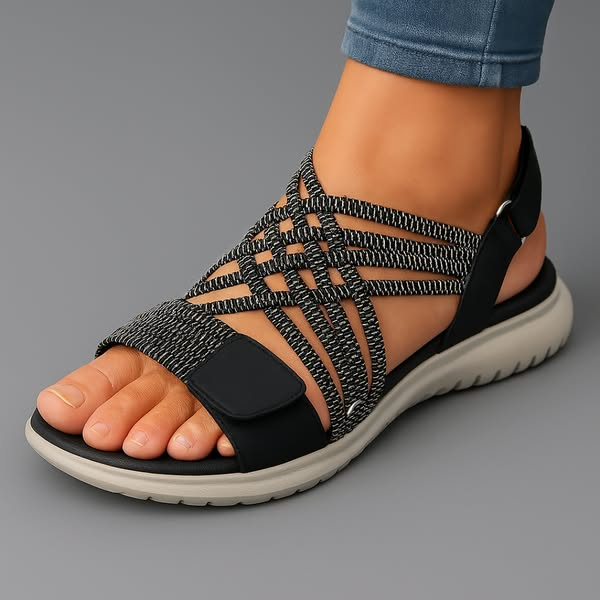 Komfortable orthopädische Sandalen mit Fußbett und archsupport 2