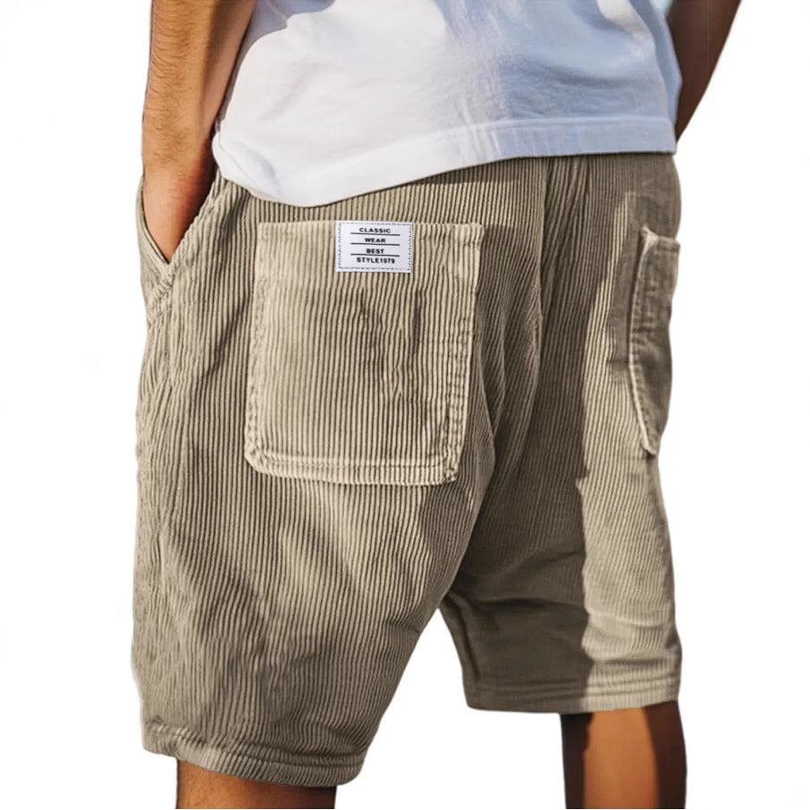 Kurze Hosen Herren | Lässige Urban-Style Shorts mit Elastikbund für Komfort und Stil in der Freizeit 1