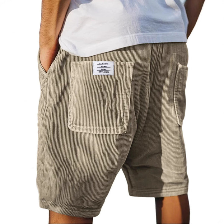 Kurze Hosen Herren | Lässige Urban-Style Shorts mit Elastikbund für Komfort und Stil in der Freizeit 1
