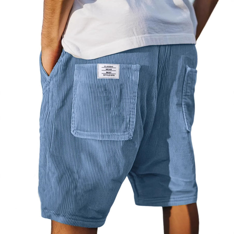 Kurze Hosen Herren | Lässige Urban-Style Shorts mit Elastikbund für Komfort und Stil in der Freizeit 2