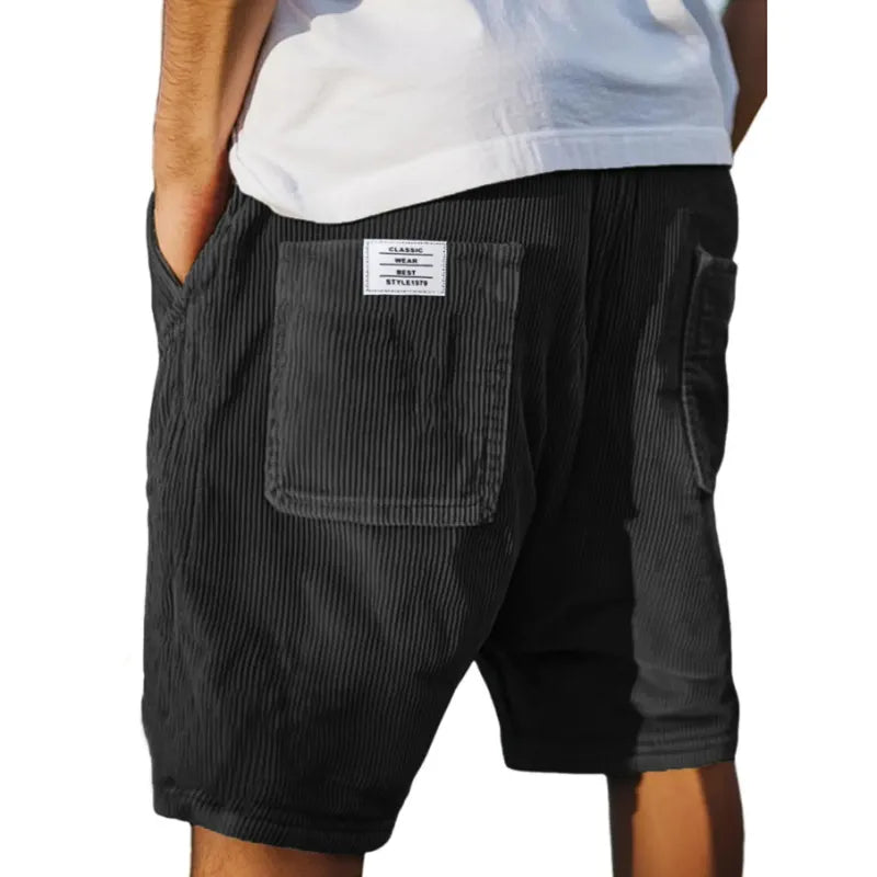 Kurze Hosen Herren | Lässige Urban-Style Shorts mit Elastikbund für Komfort und Stil in der Freizeit 4