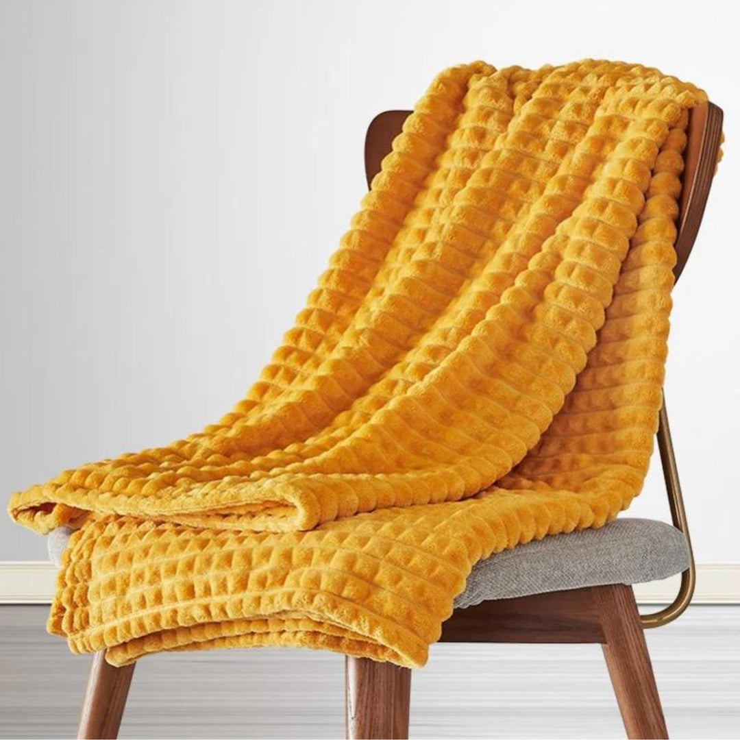 Kuscheldecke für Damen und Herren Ultra-Plüsch Mikrofaser für Komfort und Wärme 2