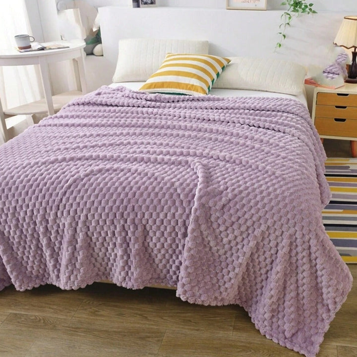 Kuscheldecke für Damen und Herren Ultra-Plüsch Mikrofaser für Komfort und Wärme 6